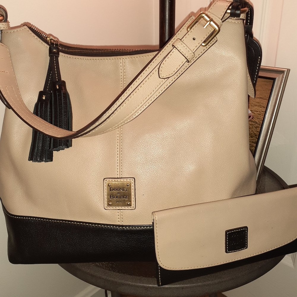 Dooney & Bourke Handbag with Matching Wallet